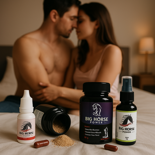 Bighorse Power Combo of 4 (Capsule , Oil , Powder , Spray )